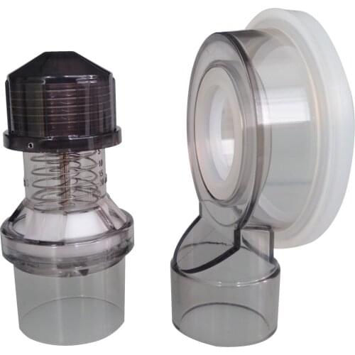 1 set Resuscitation Balloon Peep valve diverter Positive Pressure Valve & PEEP Valve
