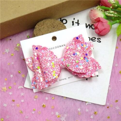 1 Piece Lovely Three Layers Rose Ties Bows Elastic Bands For Baby Girls Hairpin Creativity Clip Scrunchy Kids Hair Accessories