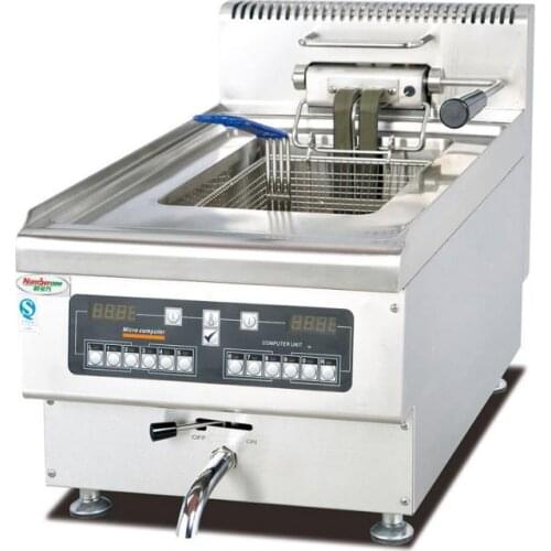 Electric Deep Fryer Commercial Intelligent Control Electric Fryer Single-tank Electric Frying Machine DF-645A