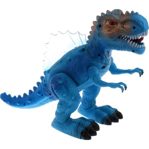 Electric Walking Tyrannosaurus Dinosaur w/Light & Sound Animal Action Figures Children Toy Gift