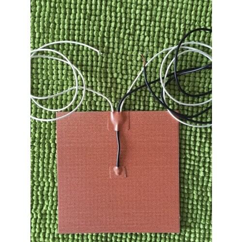 Custom made rilievo di riscaldamento elettrico 24v 150w con 3m adhesive/thermistore ntc 90x145mm fabbricazione