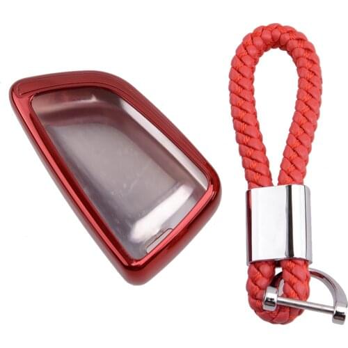 Red Car Remote Key Case Cover Shell Fob TPU Fit For BMW 1 2 3 5 6 7 8 Series X1 X2 X3 X4 X5 X6 X7 F40 F45 F46 G20 G30 G31 2020