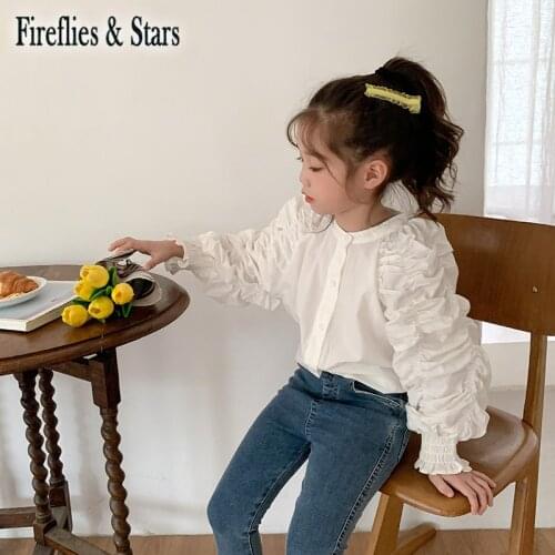 La MaxPa White Blouses For Girls