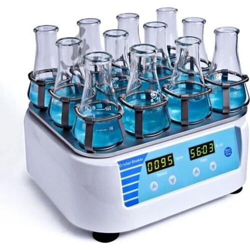 GS-10 Laboratory Orbital Shaker with Various Platform Digital Speed Control Orbital Shaker 50~300rpm Timing Function Lab shaker