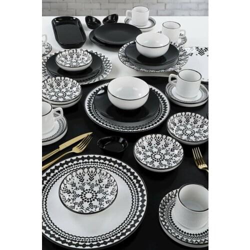 45 Pieces 6 Person Dinner & Breakfast Set тарелки для еды Посуда dinner plates pratos de jantar plate sets тарелки الشاي الص 접시