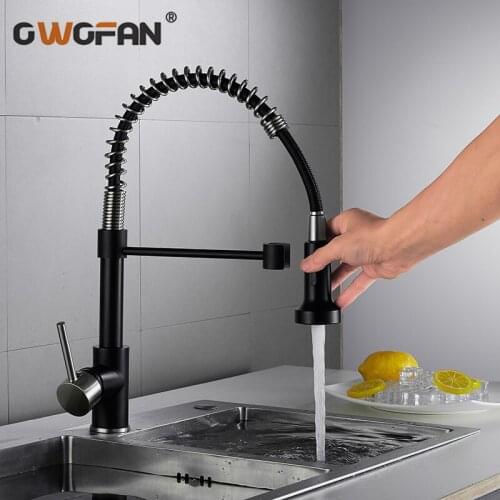OWOFAN Pull-out Kitchen Faucets