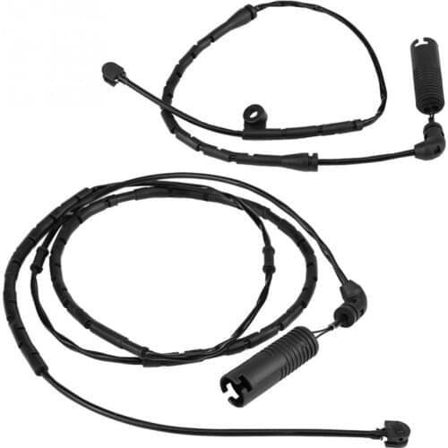 Front + Rear Brake Pad Sensor for BMW E46 E85 320i 323Ci 323i 325Ci 34351164371+34351164372 Front Brake Pad Sensor New