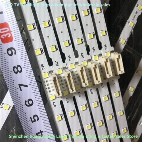 Led strip backlight bar 38 lamp for samsung 49 "tv AOT_49_NU7300_NU7100_2X38_3030C_d6t-2d1_19S2P rev. V4 ue49nu7140 ue49nu7100