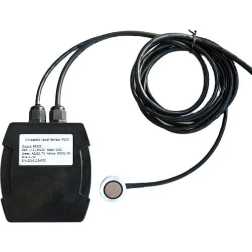 CNDingtek DF520 ultrasonic wireless LoRaWAN liquid level sensor no drill hole installation