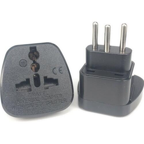 Universal 10a 250v germany french japan india to switzerland travel adapter charger eu us au uk to swiss power plug converter