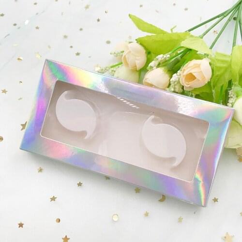 Lashes package two pairs lashes box lashes box with trays high sales box suitable for 25mm eyelashes