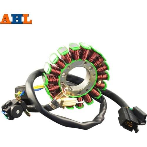 AHL Motorcycle Magnet High Output Stator Coil Comp For SUZUKI DR200 1995-2013 DF200 1996-2000 DR DF 200