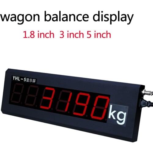 XK3190-A9 Wagon Balance Large Screen Weighbridge Display External Large Screen 3 Inch 5 Inch 8 Inch