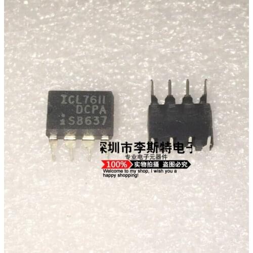 10pcs ICL7611DCPA DIP-8