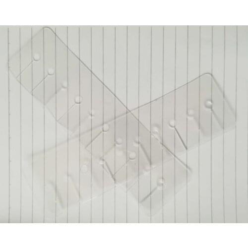 100pcs new style Multi Holes Template / Heat Shield Spacer Separator / Hair Extension Tools