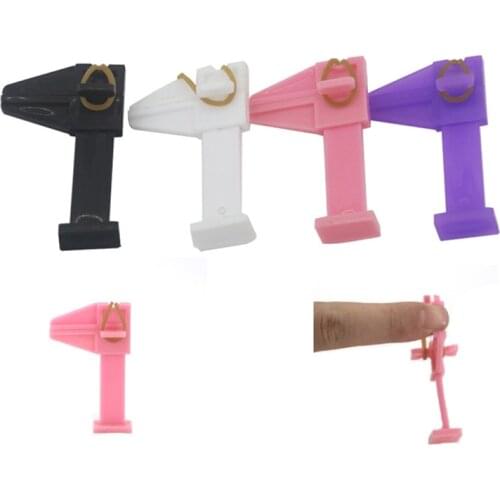 2pcs Nail Pinch Clamp Acrylic UV Gel Curve Fixed Pincher Manicure Nail Art Tools for Nail Form Extension Tips