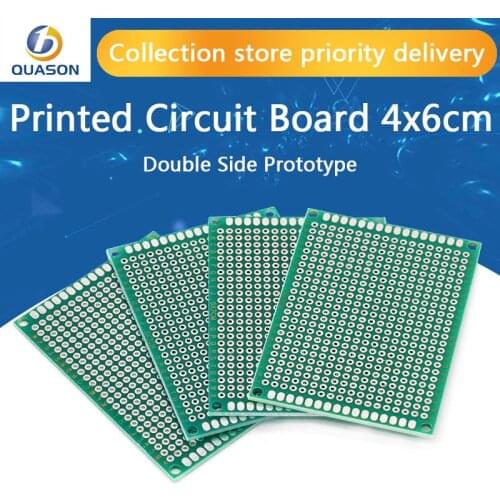 5pcs 4x6cm Double Side Prototype PCB Universal Printed Circuit Board