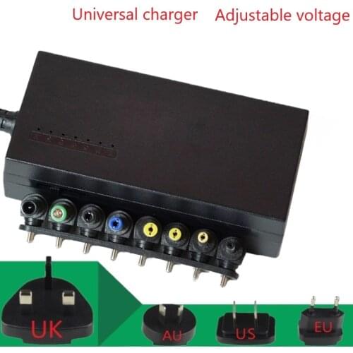 96W Notebook Adapter 12V 15V 16V 18V 19V 4.5A 20V 24V 4A AC DC Adaptor Adjustable Power Supply Adapter Universal Charger
