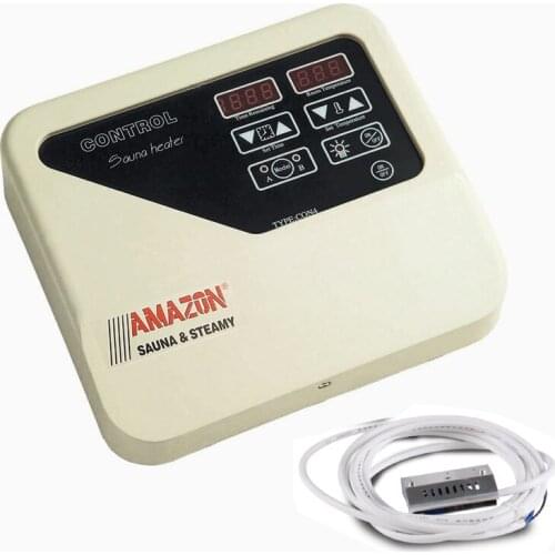 Digital Sauna stove controller 3-9kw Dry steam oven controller For Control sauna machine 55-110(℃) adjustable 220V/380V optional