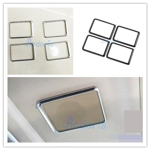 For Toyota Alphard VELLFIRE 30 2016-2019 Interior Roof Loudspeaker Cover Audio Trim Strips Skylight Speaker Panel Accessories