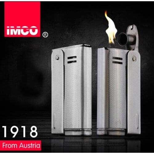 Brand IMCO 6800 Lighter Stainless Steel Lighter Original Oil Gasoline Cigarette Lighter Vintage Fire Retro Petrol Gift Lighters