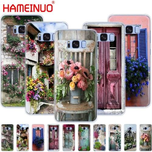 HAMEINUO House With Flowers At Windows cell phone case cover for Samsung Galaxy S9 S7 edge PLUS S8 S6 S5 S4 S3 MINI
