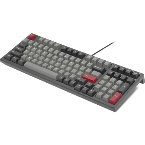 Flesports FL980 Mechanical Gaming Keyboard Full RGB Backlit LED Computer Keyboard PBT Doubleshot keycap Hot Swappable BOX Switch