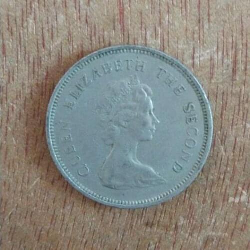 1 Dollar Old Hongkong Coins Old Original Coin Collectible Edition 100% Real Rare Commemorative Coin Random Year