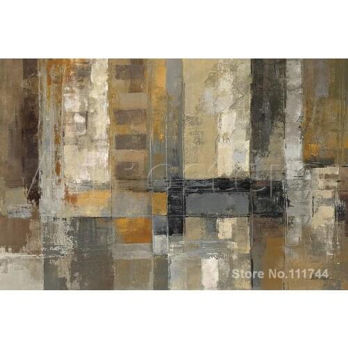 Wall art abstract oil paintings One Way Street Silvia Vassileva High quality Hand painted