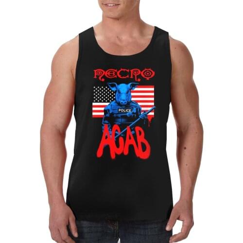 New gyms clothing bodybuilding tank top bodybuilder mens ACAB ALL COPS ARE BASTARDS tops singlet sleeveless singlet men