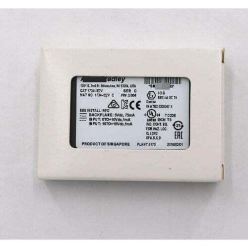 New Original 1734-IE2V PLC 75mA 2 Single-Ended Analog Input Modules