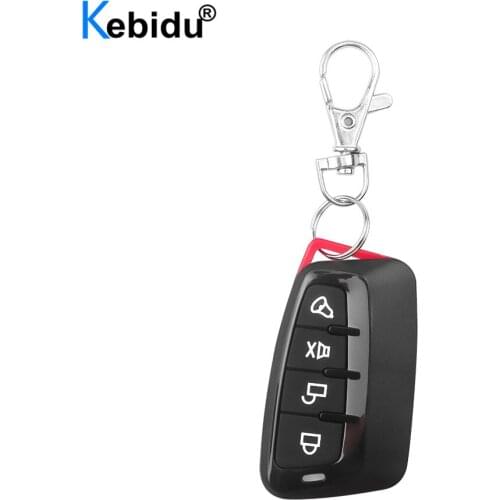 433Mhz RF Remote Control Switch Wireless Key RF Transmitter for Garage Door Opener Rolling Gate Lamp Lights Learning Code EV1527