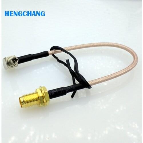 TS9 to SMA Female RF Pigtail Cable Adapter sma female to TS9 Rightangle connector 15cm RG316 cable 10pcs/lot