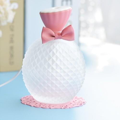 300ML USB Crystal Bottle Humidifier Ultrasonic Aroma Air Diffuser Purifier Atomizer diffuser difusor de aroma mist maker fogger