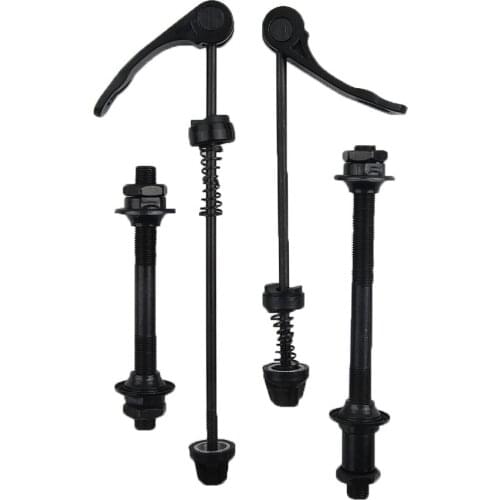 1 Set Bike Axle Quick Release Skewer MTB Mountain Bicycle Front Rear Axle Tools For Most 6/7/8 Speed Bikes Cycling Parts