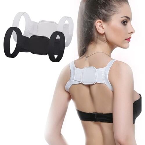 VIP Back Posture Corrector Clavicle Back Support Correction Back Straight Shoulders Brace Strap with Velcro for Adult Children