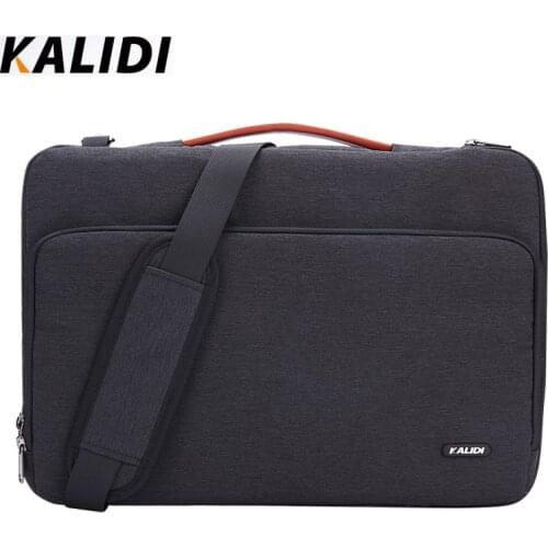 KALIDI Waterproof Business handbags for 13.3 14 15.6inch Laptop bag Messenger Handbag for Macbook Dell HP Asus Acer computer bag