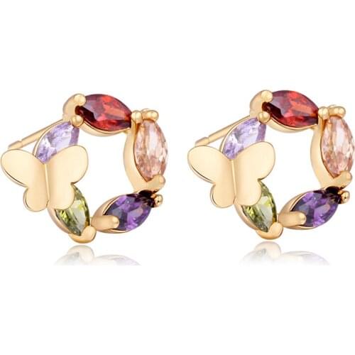 Stud Earrings YOU CHUANG China