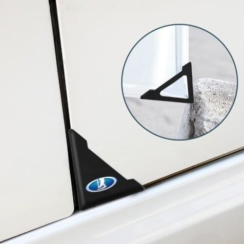 2pcs Car Door Corner Protection Sticker Anti-Collision Protector For LADA VESTA niva kalina priora granta largus vaz samara 2110