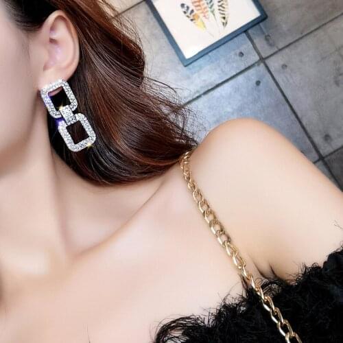 Ydgy Anniversary rose gold coloured Water natural Zircon Jewelry Wedding women long Earring Earrings