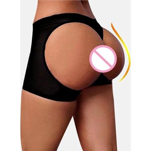 Womens Butt Lifter Panties Tummy Control Seamless Enhancer Body Shaper Briefs Underwear Booty Top waist trainer Polyester