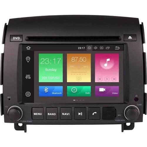 2 din Android 10 Ram 4Gb Car DVD player For Hyundai SONATA NF 2004-2008 YU XIANG 2006- CAR GPS Navigation Radio stereo audio BT