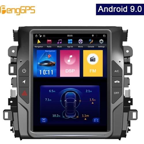 4G 64G PX6 Android 9.0 Car Radio Tesla Vertical Screen for Honda Crown road 2017 Audio Player In-dash Carplay GPS Navigation