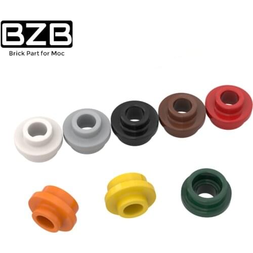 BZB MOC 85861 1x1 Hollow Small Round Board High-tech Building Blocks Brick Parts Kids Educational DIY Technical Toys Gifts