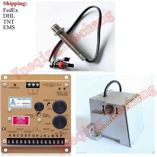 Governor Kit --Actuator ADC120 24V or ADC120 12V + ESD5500 series speed governor + 3034572 sensor Free shipping