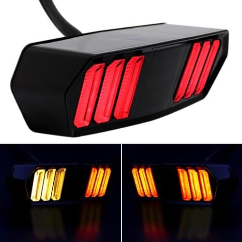 Motorcycle LED Turn Signal Brake Lights Motorbike Tail Lights Signal Lamp for Honda MSX125 CBR650F CTX700 CTX700N