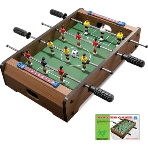 Mini Large Foosball Table Game, Football Table Parent-child Game Table Billiard Game, Boy Football Toy Gift
