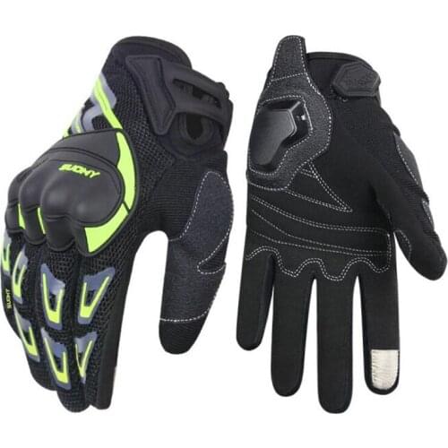 SUOMY Motorcycle Gloves Men Breathable Luvas Motociclismo Motocross Guantes Moto Gloves Touch Screen Motorbike Riding Gloves