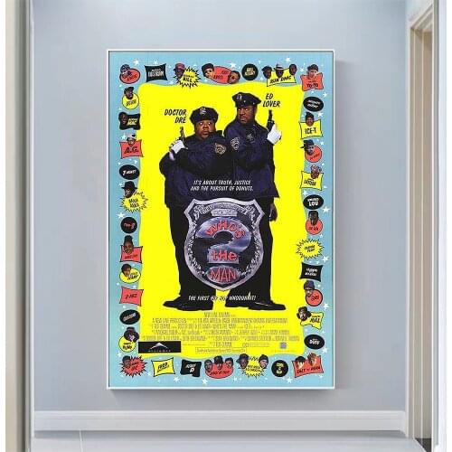 CP1191 Whos the Man Classic Hot Movie Print Silk Fabric Poster Indoor Wall Art Decor Gift