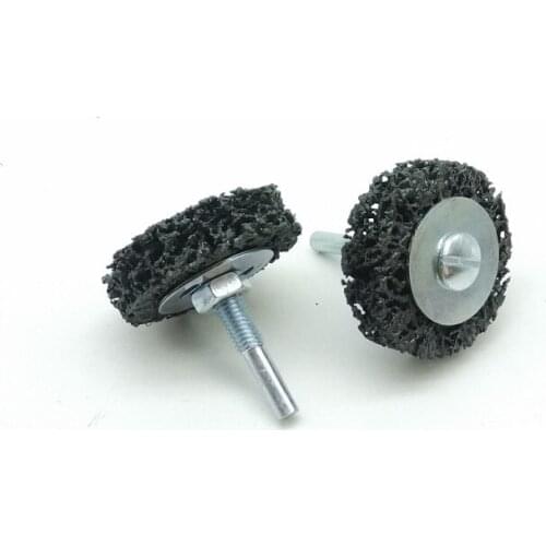 New 10pcs/lot 2" 50mm Polyurethane Strip Wheel Paint Rust Remover Clean Angle Grinder Discs 6mm Shank